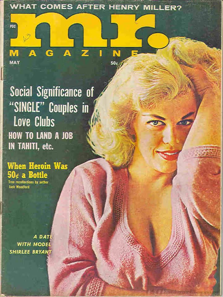 MISTER magazine side cover  May 1963