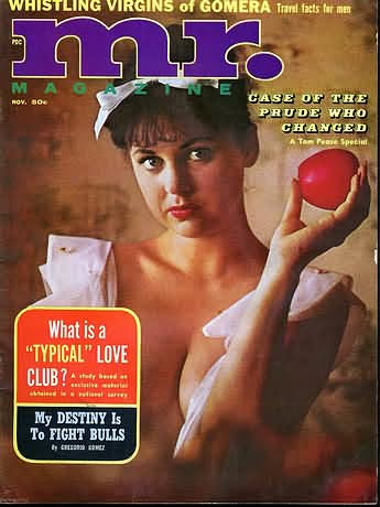 MISTER magazine side cover  November 1963