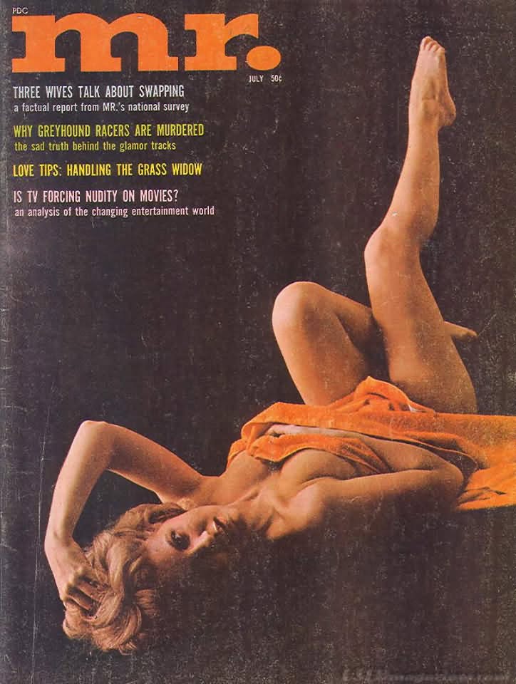 MISTER magazine side cover  July 1964