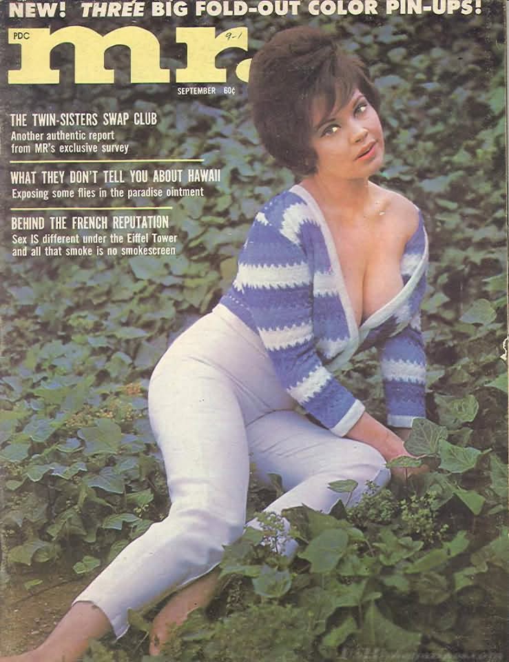 MISTER magazine side cover  September 1964