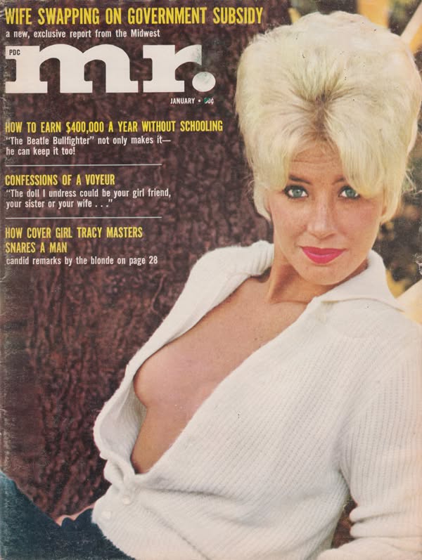 MISTER magazine side cover  January 1965