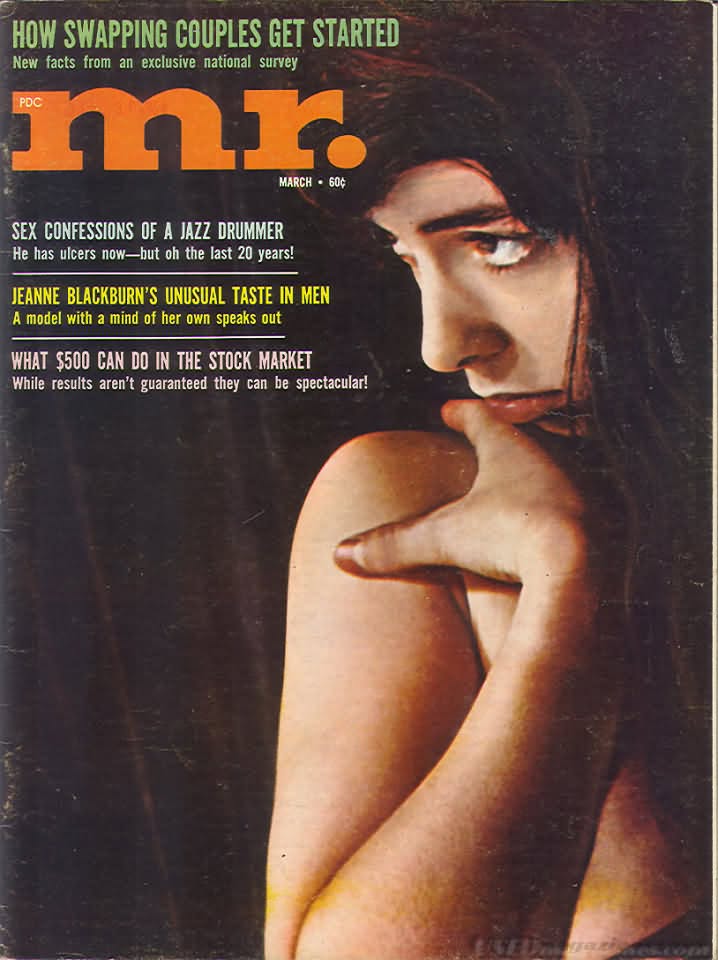 MISTER magazine side cover  March 1965