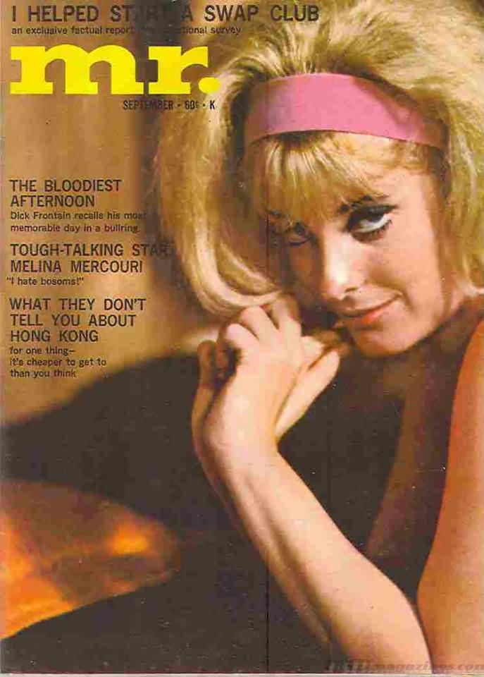 MISTER magazine side cover  September 1965