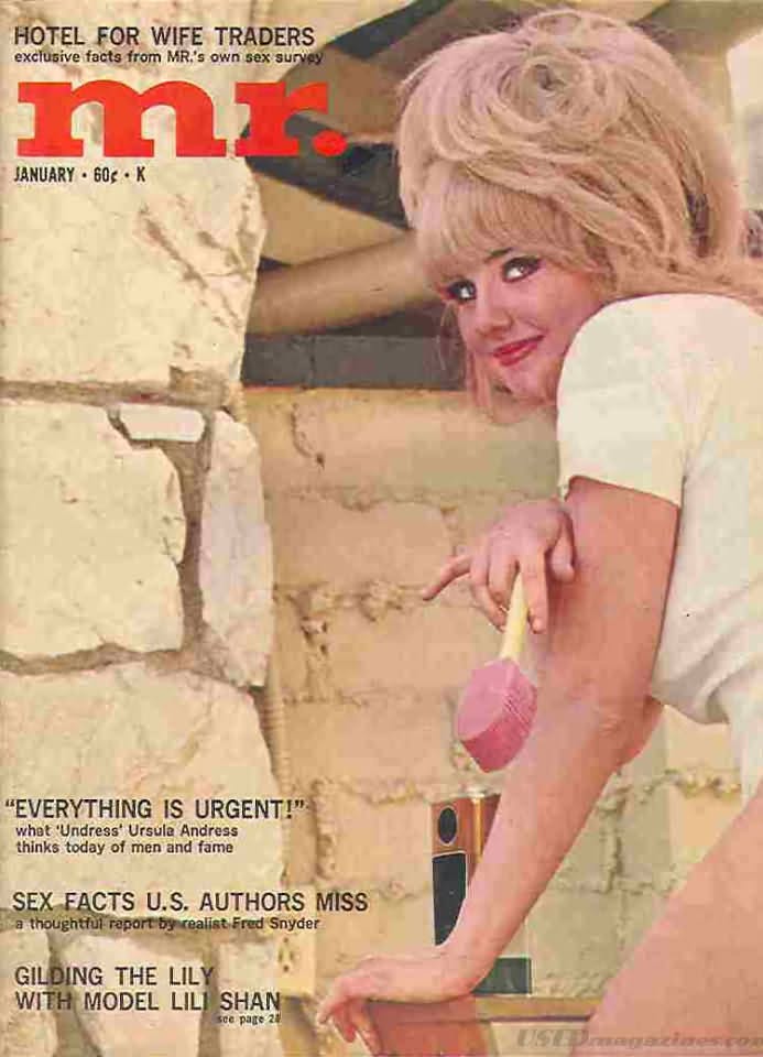 MISTER magazine side cover  January 1966