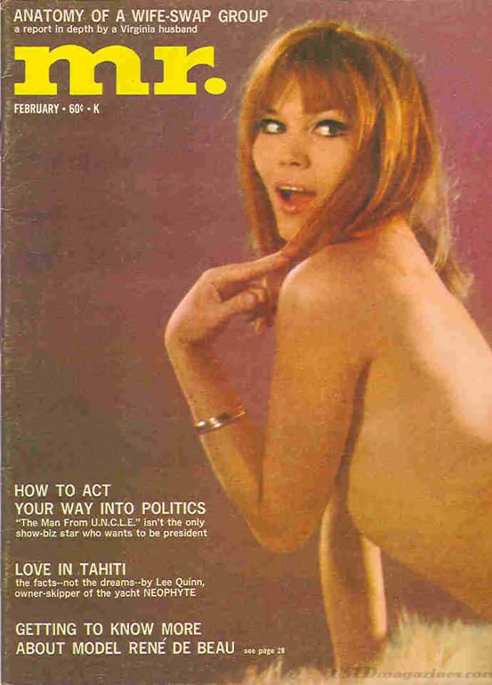 MISTER magazine side cover  February 1966