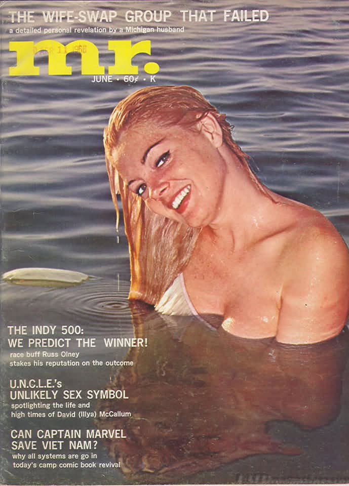 MISTER magazine side cover  June 1966