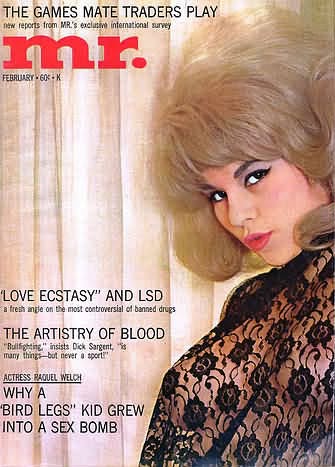 MISTER magazine side cover  February 1967
