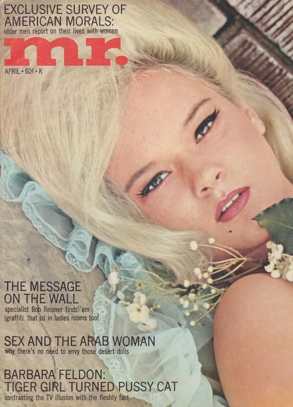 MISTER magazine side cover  April 1967