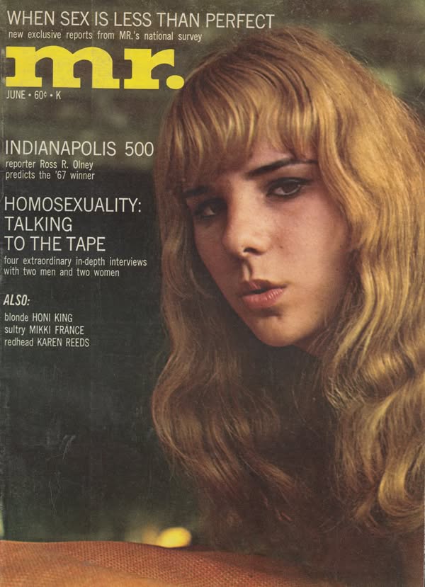 MISTER magazine side cover  June 1967
