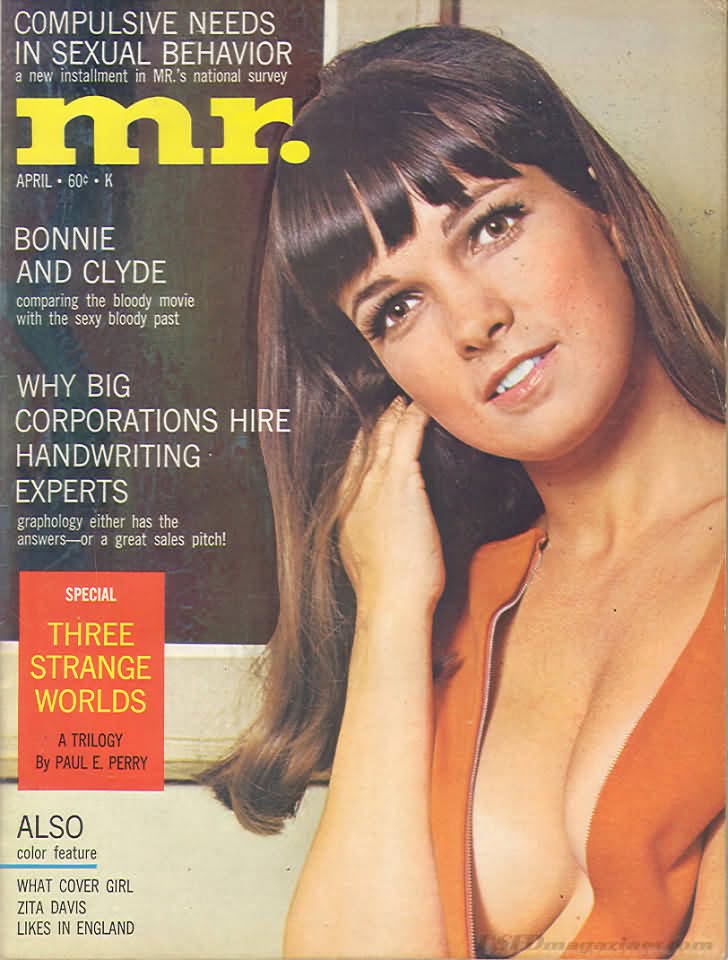 MISTER magazine side cover  April 1968