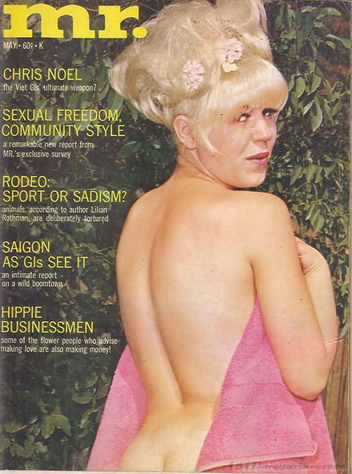 MISTER magazine side cover  May 1968