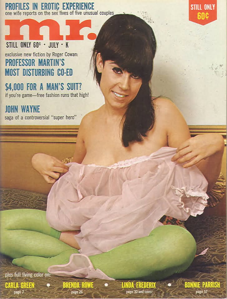 MISTER magazine side cover  July 1968
