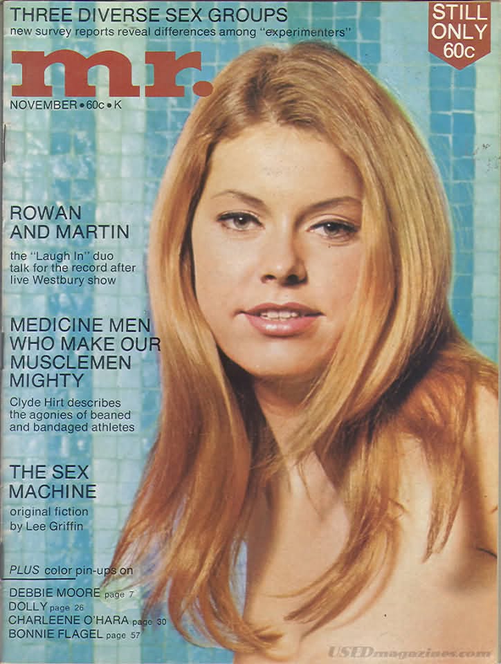 MISTER magazine side cover  November 1968