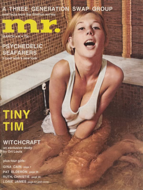 MISTER magazine side cover  March 1969