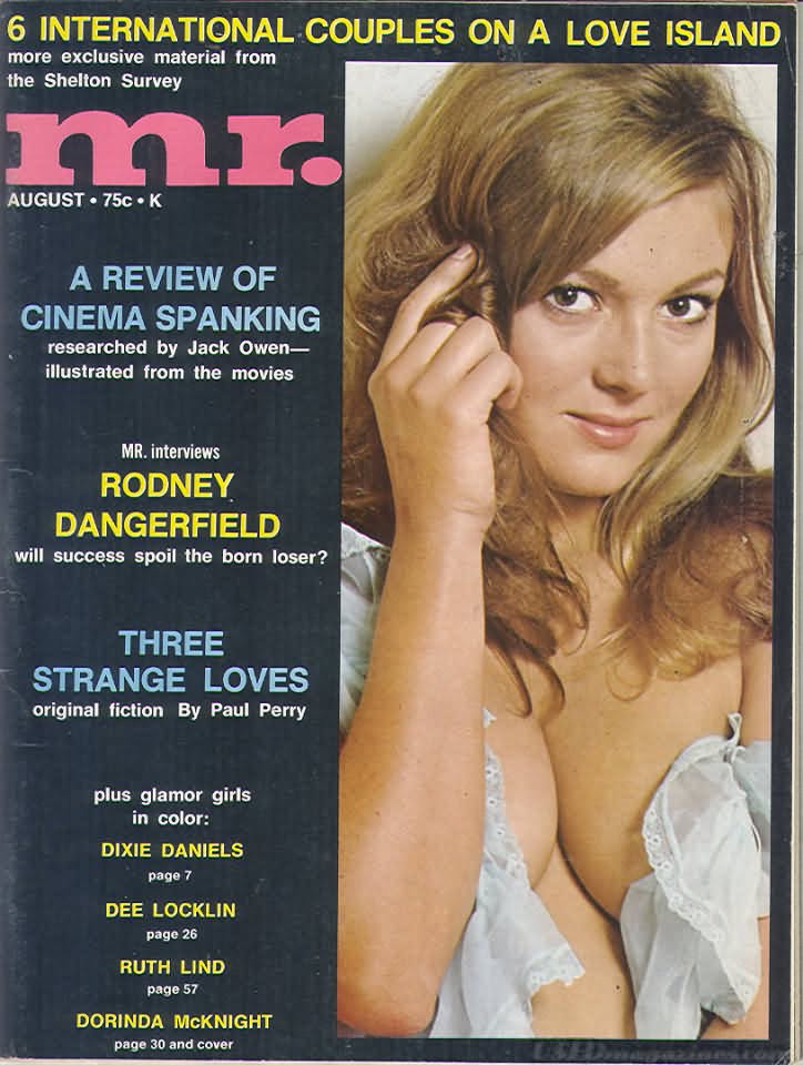 MISTER magazine side cover  August 1969