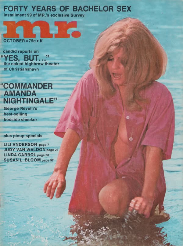 MISTER magazine side cover  October 1969
