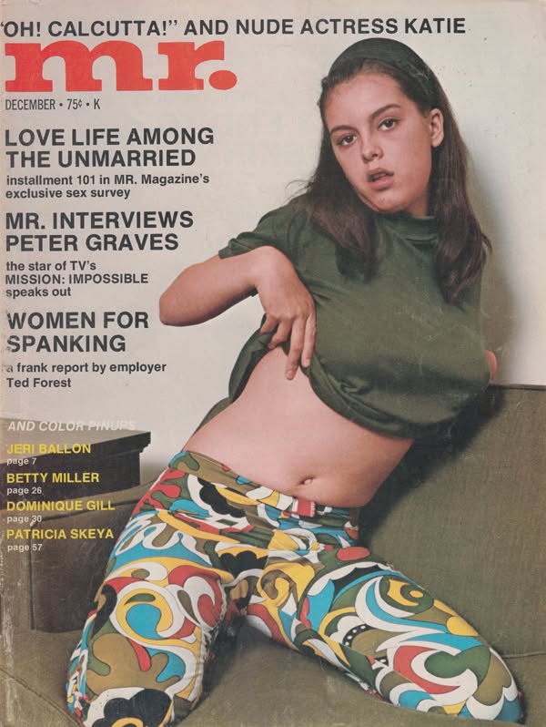 MISTER magazine side cover  December 1969