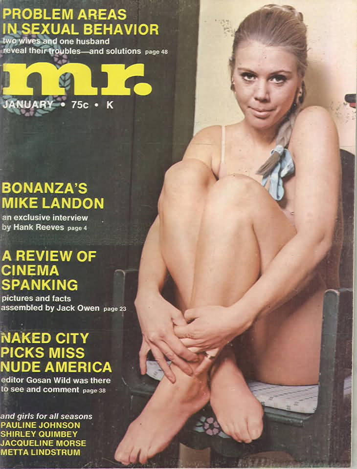 MISTER magazine side cover  January 1971