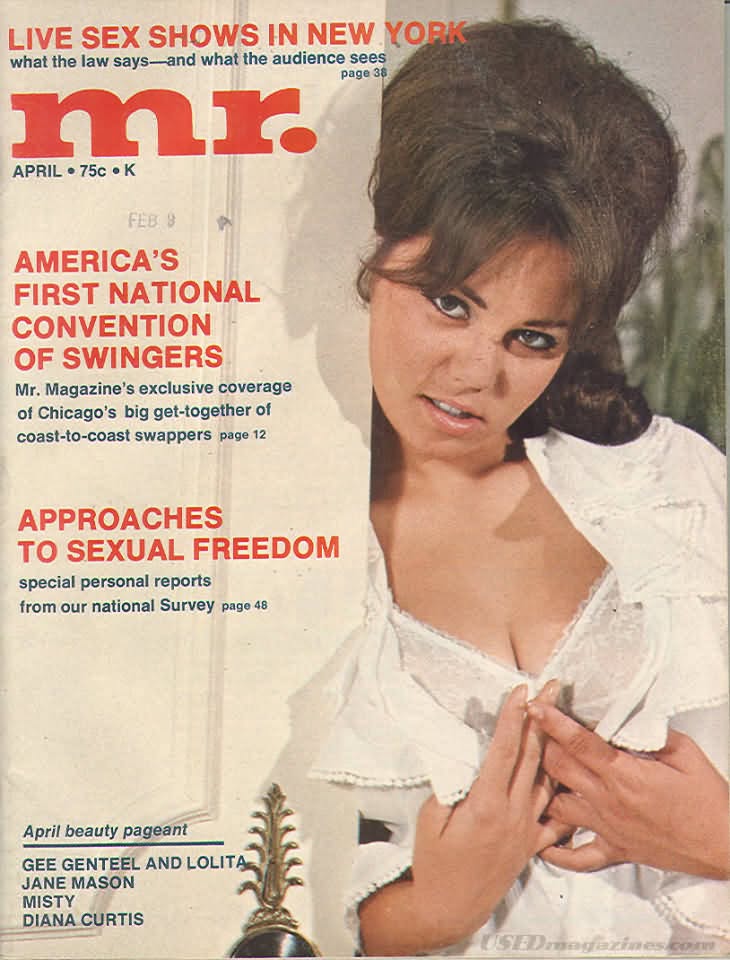 MISTER magazine side cover  April 1971