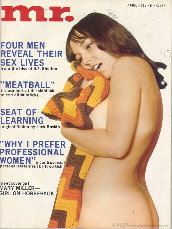 MISTER magazine side cover  April 1973