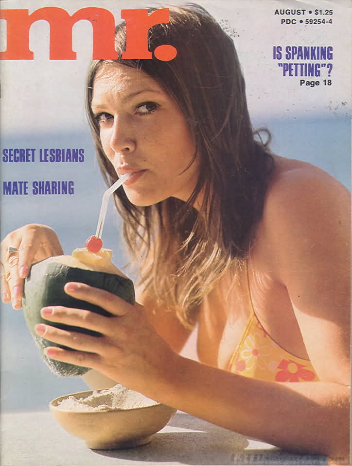 MISTER magazine side cover  August 1974