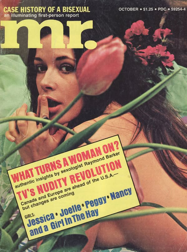 MISTER magazine side cover  October 1974