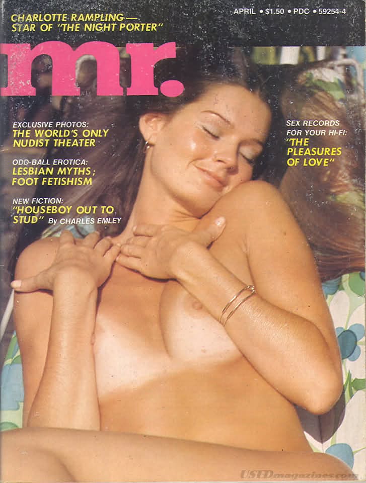 MISTER magazine side cover  April 1975