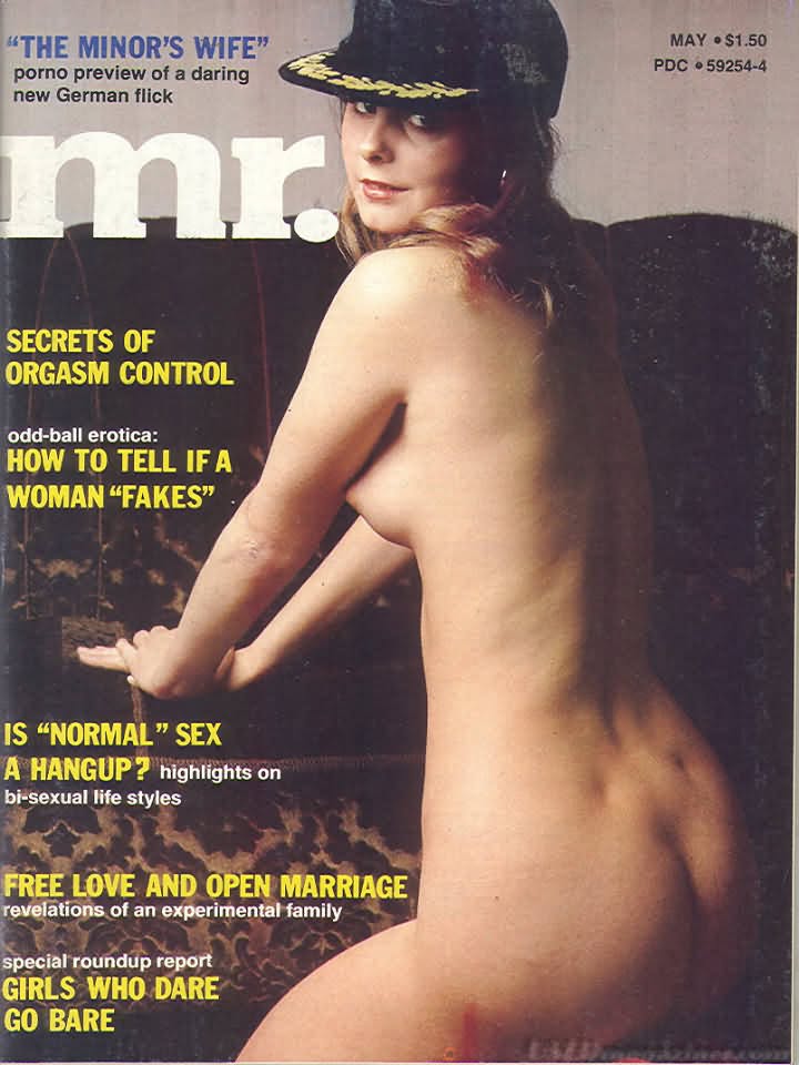 MISTER magazine side cover  May 1975
