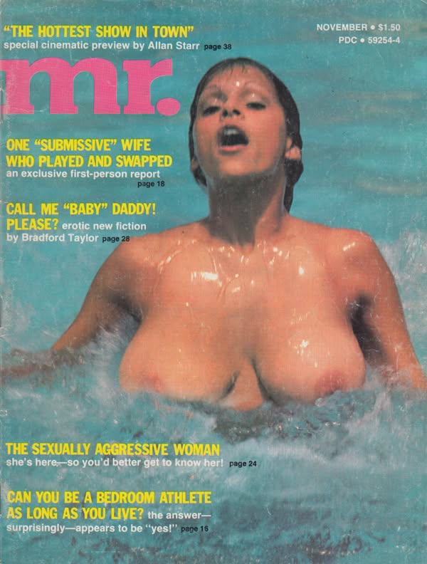 MISTER magazine side cover  November 1975