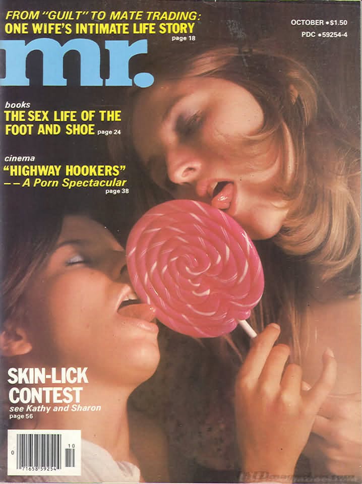 MISTER magazine side cover  October 1976