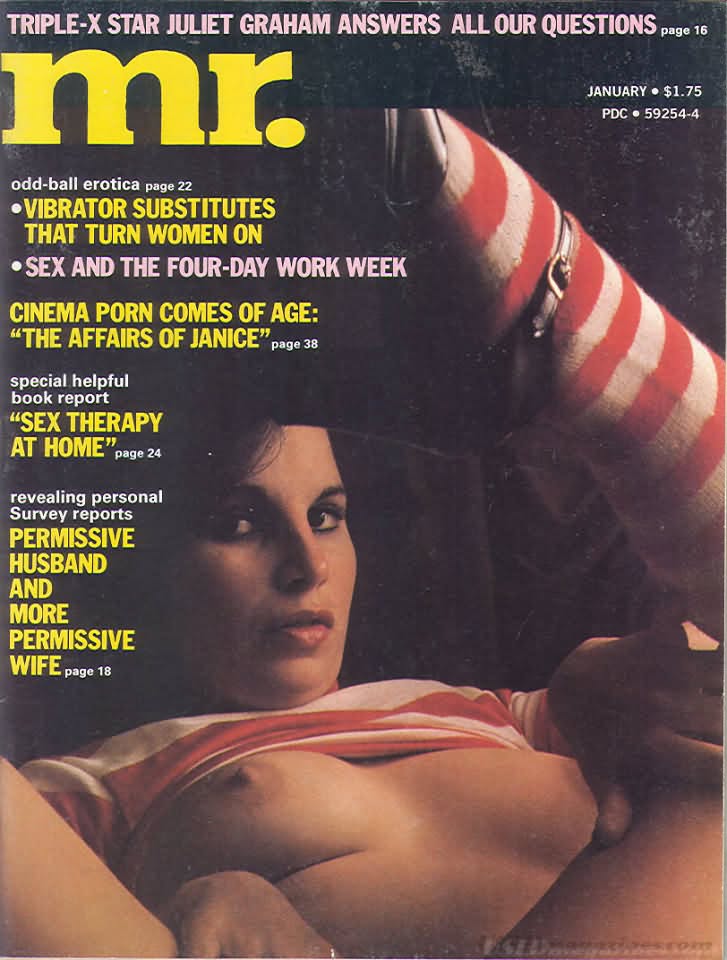 MISTER magazine side cover  January 1977