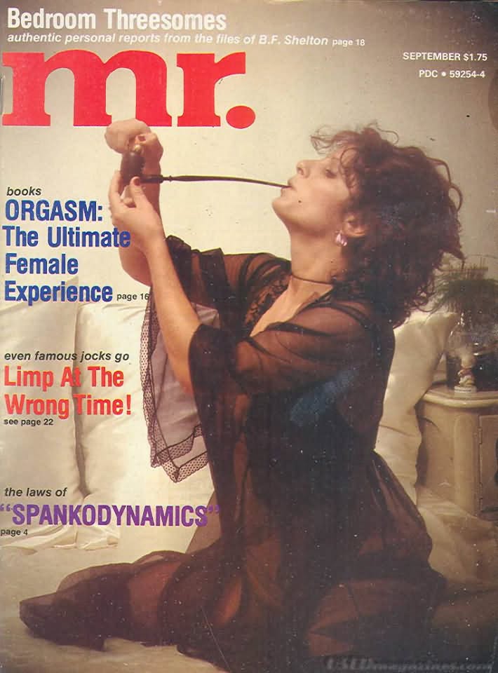 MISTER magazine side cover  September 1977