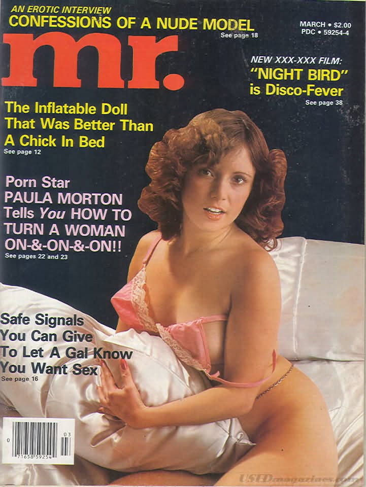 MISTER magazine side cover  March 1979