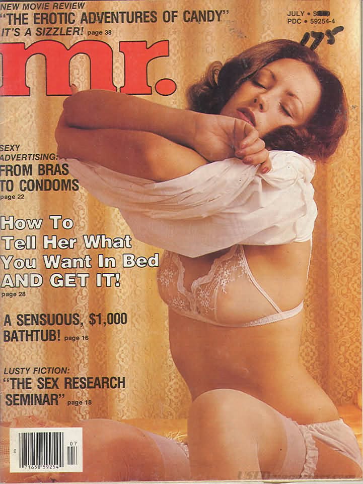 MISTER magazine side cover  July 1979