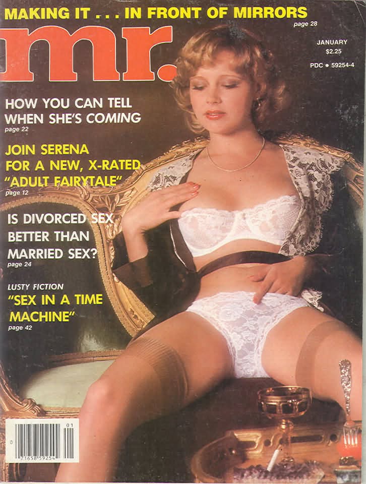 MISTER magazine side cover  January 1980
