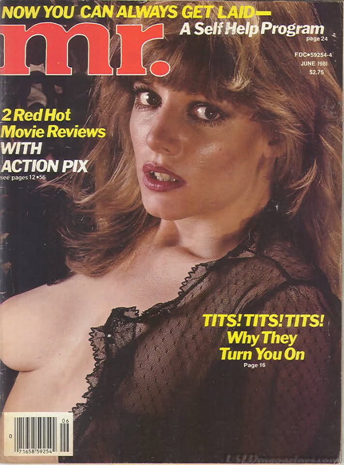 MISTER magazine side cover  June 1981