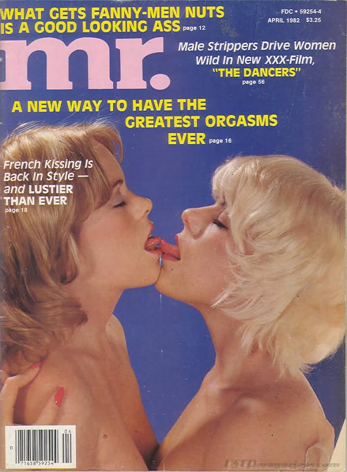 MISTER magazine side cover  April 1982