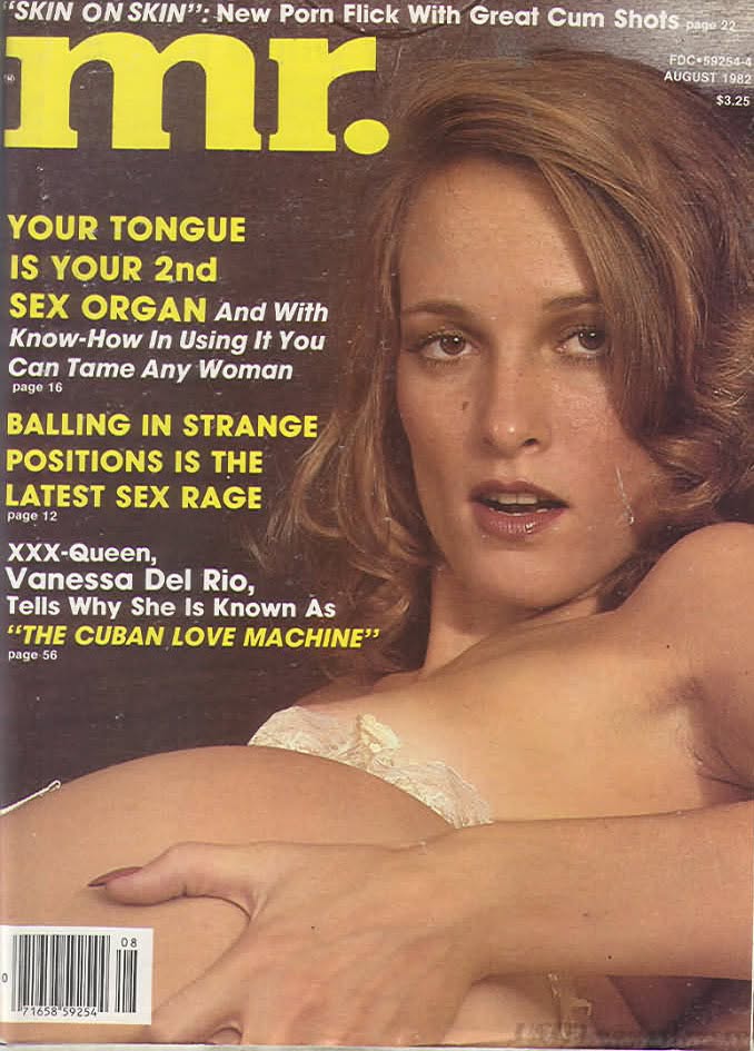 MISTER magazine side cover  August 1982