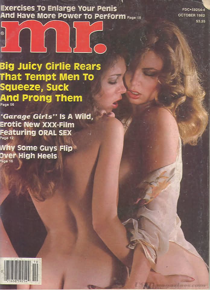 MISTER magazine side cover  October 1982