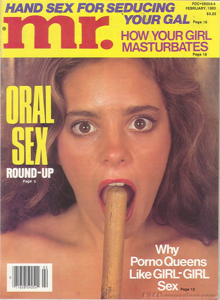 MISTER magazine side cover  February 1983