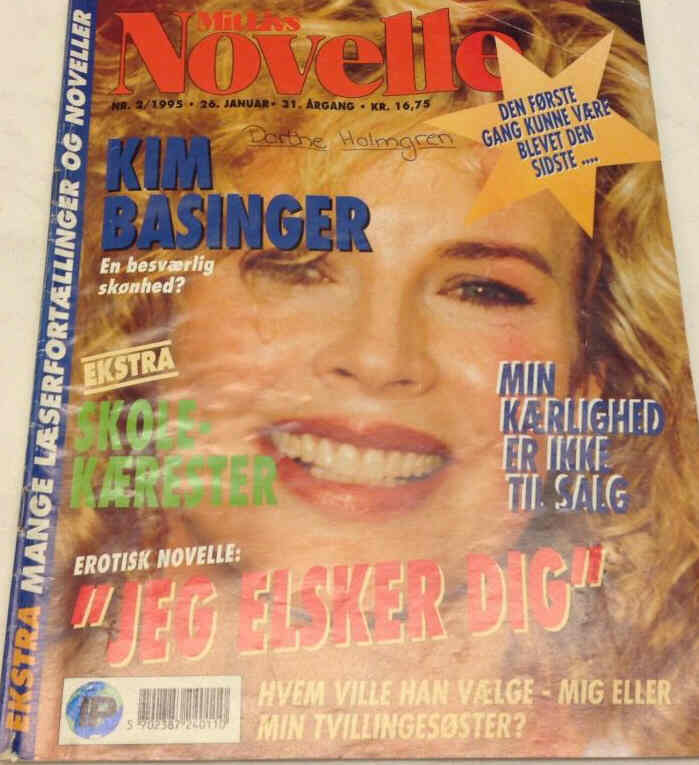 MIT LIVS NOVELLE magazine side cover Issue 2 26 January 1995
