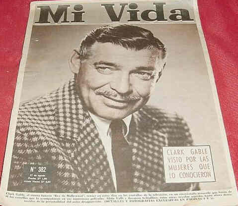 MI VIDA magazine side cover Issue 382 27 August 1965