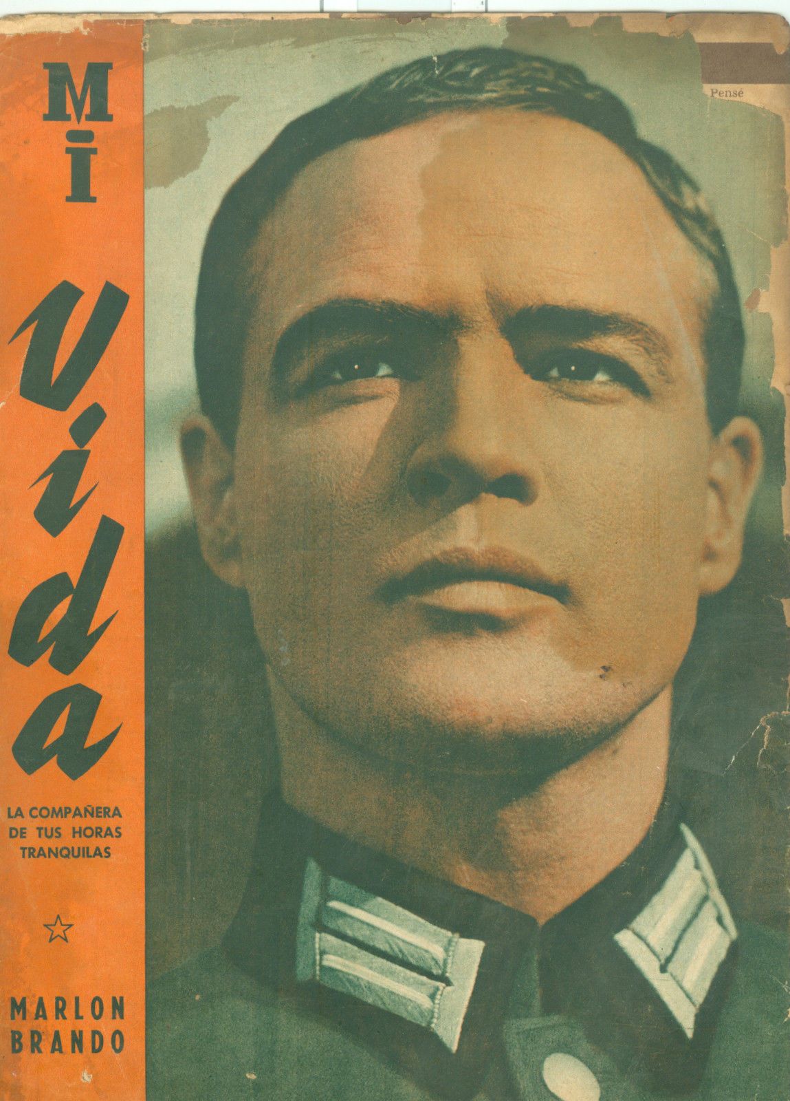 MI VIDA magazine side cover April 1959