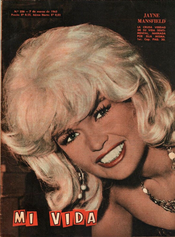 MI VIDA magazine side cover Issue 256 7 March 1963
