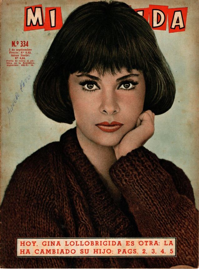 MI VIDA magazine side cover Issue 334 3 September 1964
