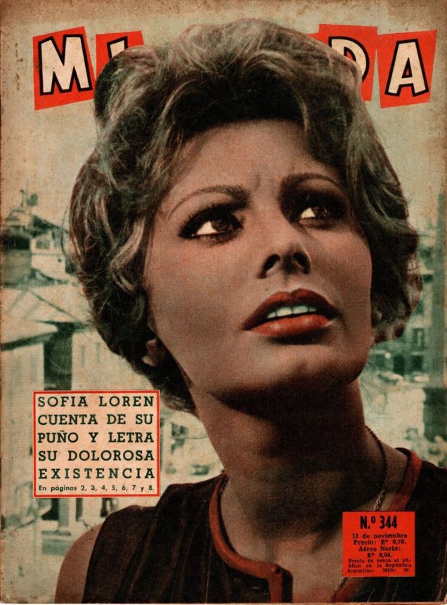 MI VIDA magazine side cover Issue 344 12 November 1964
