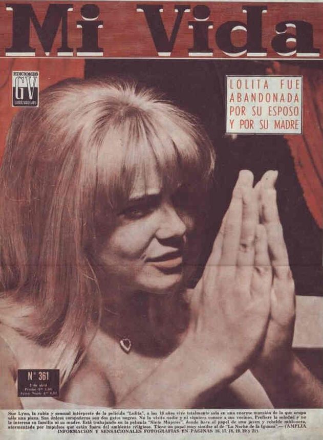 MI VIDA magazine side cover Issue 361 2 April 1965