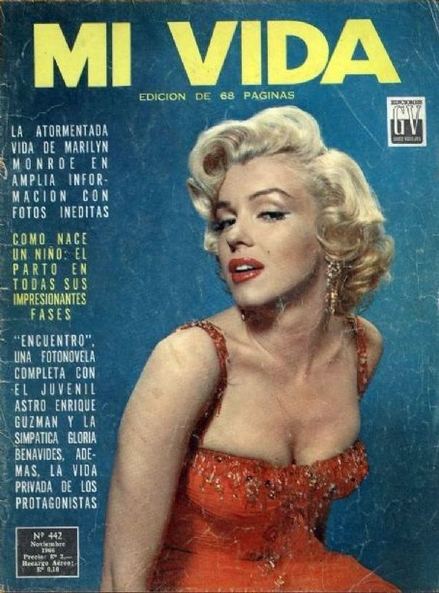 MI VIDA magazine side cover Issue 442  November 1966