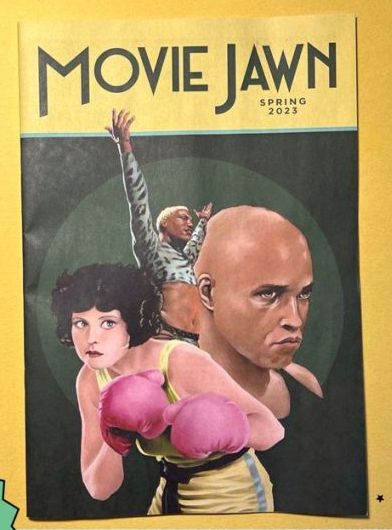 MOVIEJAWN magazine side cover  Vol 9 No 1 Spring 2023