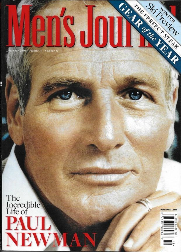 MENS JOURNAL USA magazine side cover  December 2008